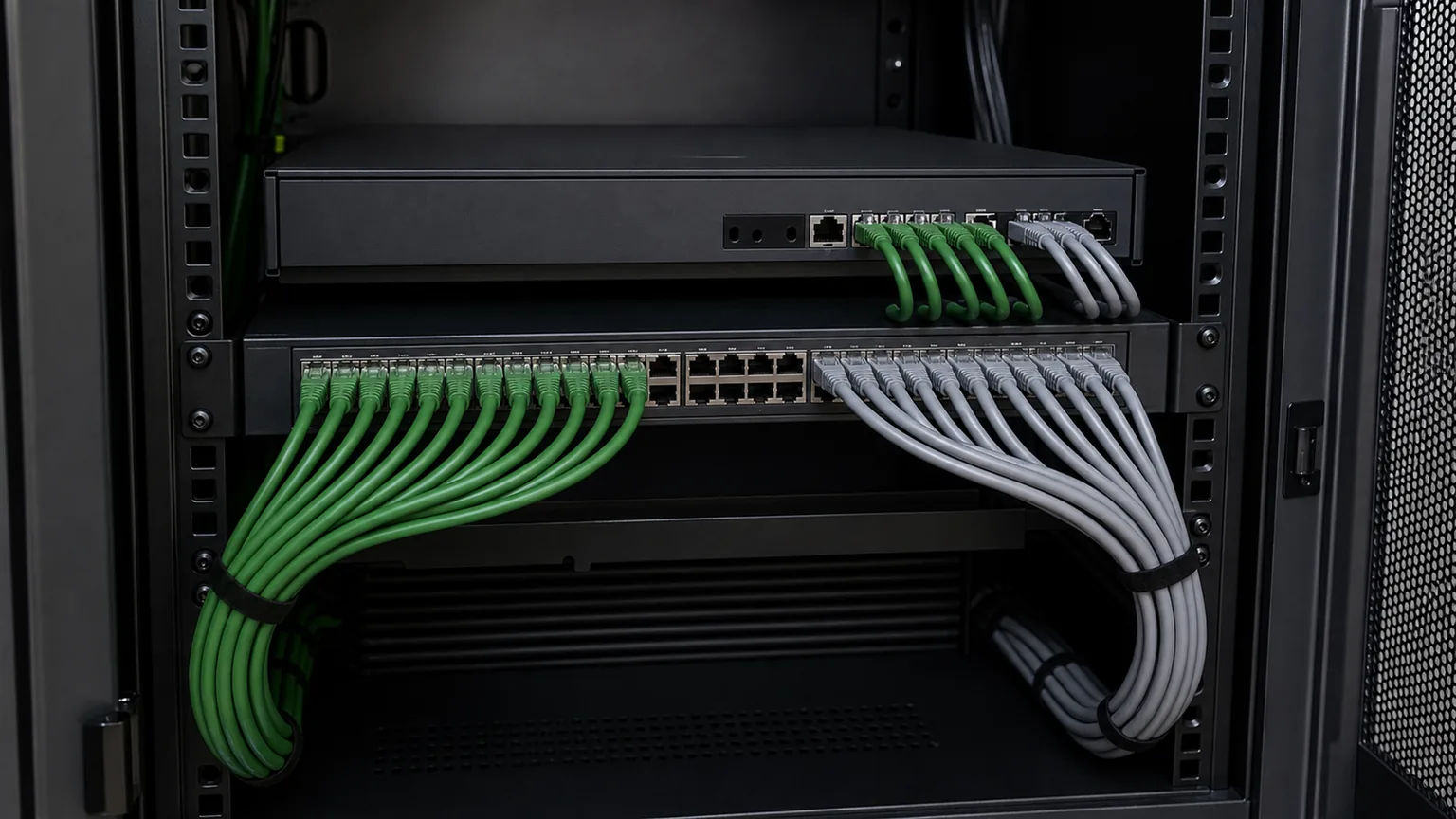 Business network and server security - additional illustration