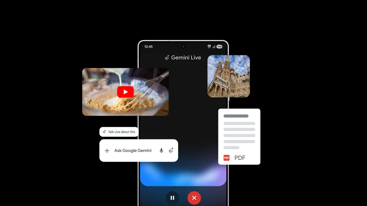 Gemini asistent na Android uređaju