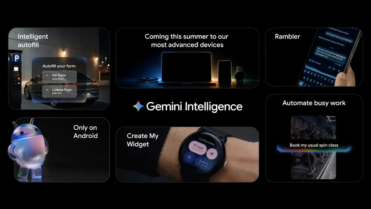 Gemini Intelligence on Android devices