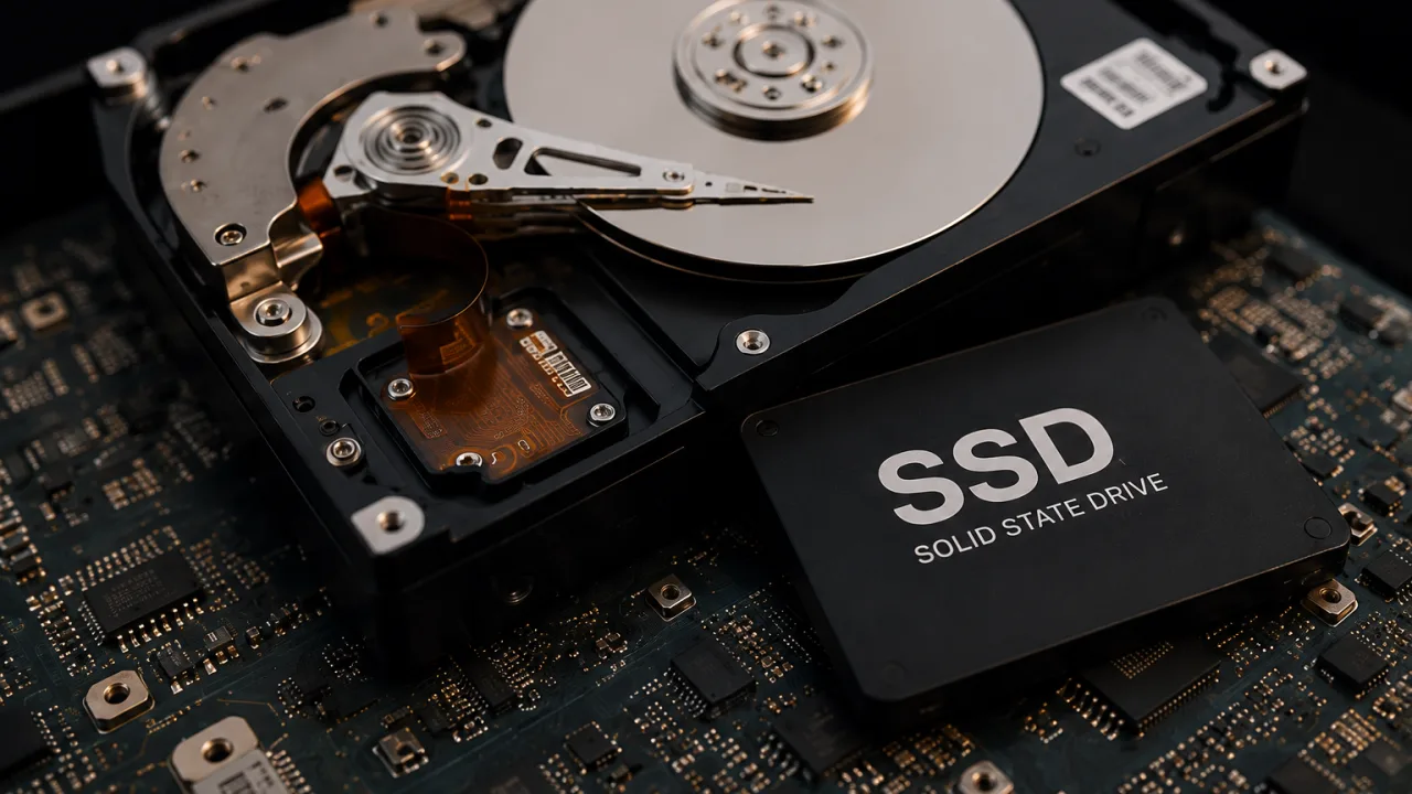 Poređenje klasičnog hard diska i SSD diska za poslovni računar