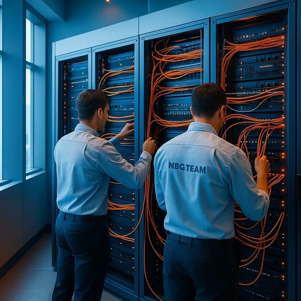 Postavljanje servera i NAS storage – NBG TEAM